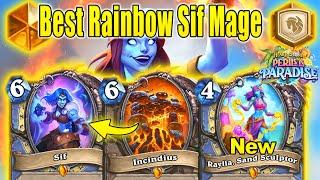 Best Rainbow Sif Mage Deck To Craft After Nerfs Is So GOOD At Perils in Paradise  Hearthstone