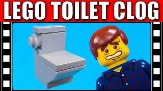 LEGO Toilet Clog - a LEGO stop motion animation fail animated brickfilm movie