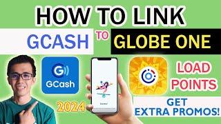 HOW TO LINK GCASH ACCOUNT TO GLOBE ONE ACCOUT ONLINE  GET EXTRA PROMOS AND POINTS  TIPS 2024