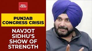 Navjot Sidhu Claims 62 Out Of 80 Punjab Congress MLAs Aare At His Side  Breaking News