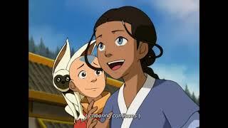 Aang is crushing on Katara