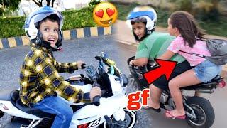 Kunali Ki Bike Par Girlfriend  Sourav Joshi vlog