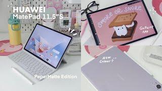 HUAWEI MatePad 11.5”S PaperMatte Edition  Perfect Tablet for Creatives and Students