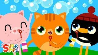 Pop The Bubbles  Kids Songs  Super Simple Songs
