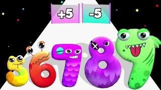 Number Run Merge 3D Maths Level Up Gameplay New Update Part 2