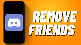 How to Remove Friends on Discord Mobile 2023
