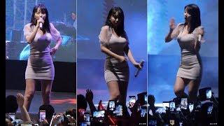 180531 홍진영 - 팬서비스  경운기춤 & 노래 라이브 서일대축제 직캠 fancam by zam