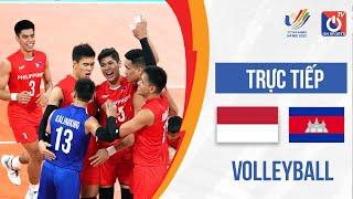 LIVE Indonesia - Cambodia l  Mens Volleyball - SEA Games 31