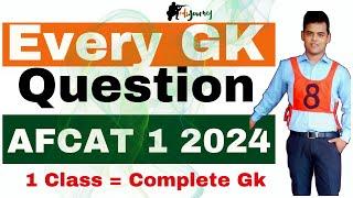 AFCAT 1 2024 Every question of  Static GK  . AFCAT 2024 GK.