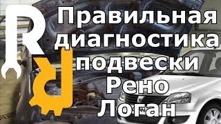 ПРАВИЛЬНЫЙ ОСМОТР ХОДОВОЙ И ПОДВЕСКИ НА РЕНО ЛОГАН САНДЕРО ЛАДА ЛАРГУС НИССАН АЛЬМЕРА#ВИДЕОЛЕКЦИЯ