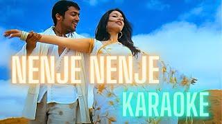 Nenje Nenje  Karaoke HQ Ayan  Suriya  Tamannaah  KV Anand  Harris Jayaraj  with Lyrics