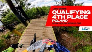 GoPro Loic Bruni Qualifies 4th in Poland - 24 UCI Downhill MTB World Cup