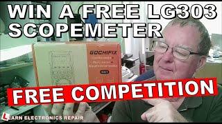 Your Chance To Win A GOCHIFIX LG303 Scope Meter  Free Entry Competition Win Oscilloscope Multimeter