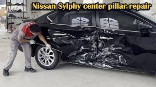 Perfect work Nissan Sylphy side collision repair