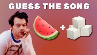 Guess the Song by Emoji - Harry Styles Version - Emoji Quiz