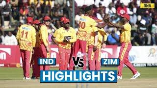 India Vs Zimbabwe Highlights Upset By Zimbabwe Beat India By 13 Runs I IND Vs ZIM Highlights