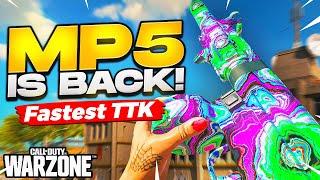 The MP5 is BACK in Warzone as the Fastest TTK SMG Best Lachmann Shroud Class Setup