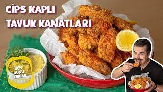 Cips Kaplı Tavuk Kanatları Tarifi  #BenBunuYerim 16