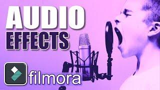 Filmora AUDIO Effects  Filmora 9 Effects