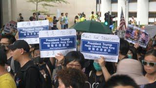 Hongkonger Protestbewegung bittet Ausland um Unterstützung