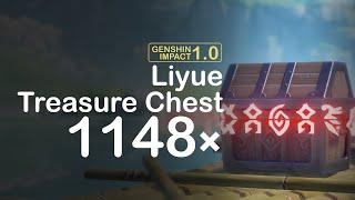 All 1148 Liyue Chests Location  Genshin Impact The ONE AND ONLY GUIDE YOU EVER NEED