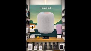 New 2023 Apple HomePod 2 Unboxing and Initial Impressions