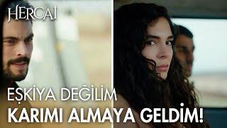 Miran otobüsün önünü kesip Reyyanı indiriyor - Hercai 24. Bölüm