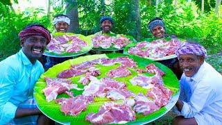 MUTTON 65  Boneless Mutton Fry Recipe Cooking In Village  Cooking Special 65 Recipe in Mutton Meat