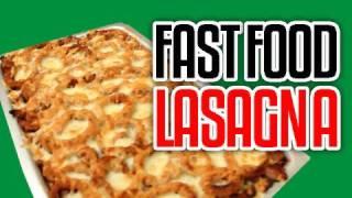 Fast Food Lasagna - Epic Meal Time