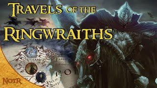 The Complete Travels of the Ringwraiths Nazgûl  Tolkien Explained