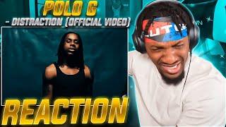 POLO SNAPPED ON THIS ONE  Polo G - Distraction REACTION