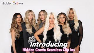 Introducing the NEW Hidden Crown Seamless Clip Ins- Hidden Crown