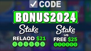Stake Promo Code $21 - Enter Stake Promo Code BONUS2024  FREE $21 