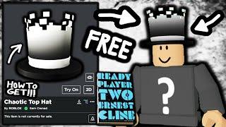 HOW TO GET Chaotic Top Hat ROBLOX READY PLAYER TWO EVENT