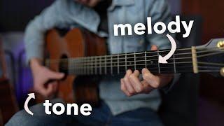 Soothing Melody on Guitar and how to play it