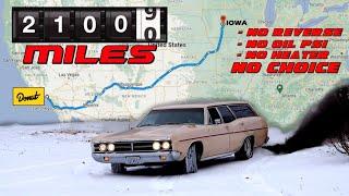 Will a 1970s Wagon SURVIVE 2100 Miles with NO REVERSE?