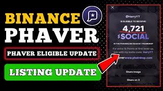 Phaver Airdrop Eligible Criteria  Phaver Airdrop listing Update  Phaver Airdrop Update