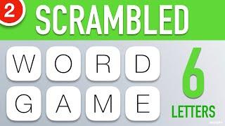 Scrambled Word Games Vol. 2 - Guess the Word Game 6 Letter Words