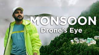 Experience Monsoon from Drones eye  Dharamshala
