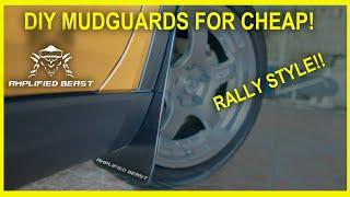 DIY RALLY STYLE MUDGURADS Suzuki Vitara sexy mudguards for Cheap