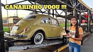 ENTREGA DO FUSCA CANARINHO PARA O GANHADOR 