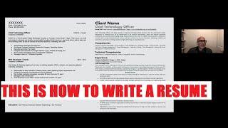 How To WRITE An OPTIMIZED Resume  How To Make A Resume Webinar