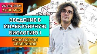 Константин Северинов. Введение в молекулярную биологию. Лекция 1 Клетки Гены ДНК.