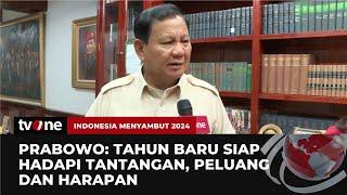 Wawancara Eksklusif Bersama Prabowo Subianto Jelang Pergantian Tahun 2024  tvOne