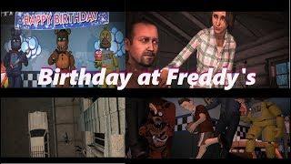 SFM FNaF Five Nights at Freddys Birthday at Freddys Creepypasta