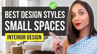  TOP 4 BEST STYLES for SMALL SPACES  Interior Design Ideas & Home Decor for Small Spaces