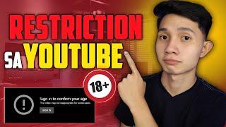 DELIKADO BA ITO SA YOUTUBE?  AGE RESTRICTION EXPLANATION