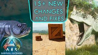 2 New Dinos and 15+ Changes and Fixes - ARK Survival Ascended