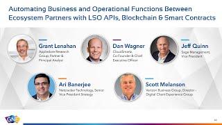 MEF GNE  4 October   Automating Business and Operational Functions Between Ecosystem Partners