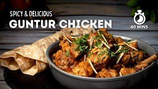 Guntur Chicken Recipe  How to make Guntur Chicken  Andhra Recipes  Chicken Recipes  Cookd